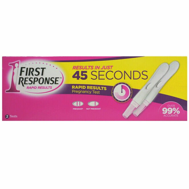 First Response Rapid Result Pregnancy Test - Pack of 2